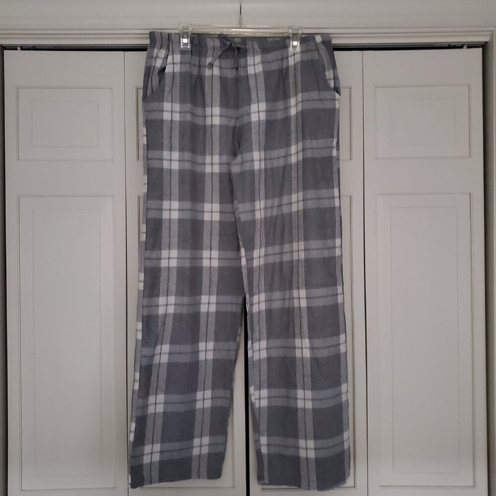 Sexy Basics 3 Pack Women's Cotton Flannel Plaid Drawstring Lounge Pants XL